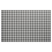 Weißes und schwarzes Gingham-Karo Stoff (Fat Quarter (45,7 x 55,9 cm))