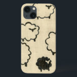Weißes und schwarzes Schaf auf Creme Hintergrund iPhone 13 Hülle<br><div class="desc">Hat dein Kind Schwierigkeiten zu schlafen? Lassen Sie sie die weißen und schwarzen Schafe in diesem Druck von Chariklia Zarris zählen. Ein wunderbares Stück,  das elegant in seiner Einfachheit ist. Bestellen Sie noch heute Ihren Ausdruck!</div>