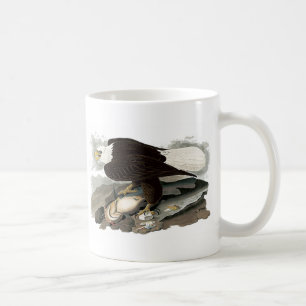 Weißes vorangegangenes Eagle   John James Audubon Kaffeetasse