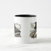 Weißes vorangegangenes Eagle | John James Audubon Tasse (Zentrum)