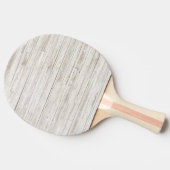 Weißes Waschholz Tischtennis Schläger (Seitenansicht)