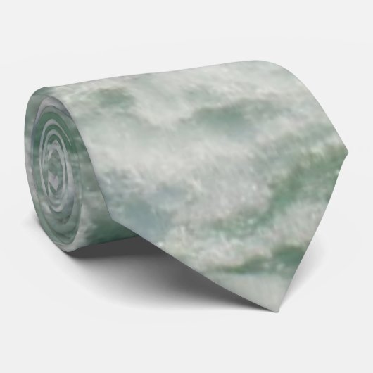 Weißes Wasser Krawatte (Gerollt)