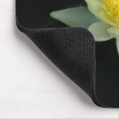 Weißes Wasser-Lilie/Lotus Mousepad (Ecke)