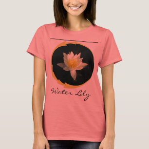 Weißes Wasser-Lilie/Lotus T-Shirt