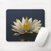 Weißes Wasser lilly mousemats - kundengerecht Mousepad (Mit Mouse)