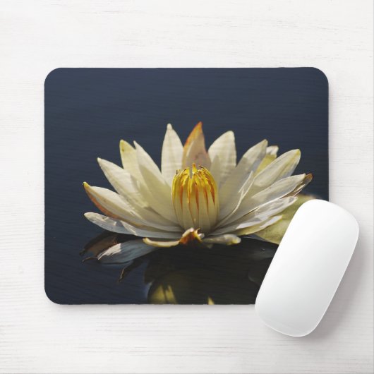 Weißes Wasser lilly mousemats - kundengerecht Mousepad (Mit Mouse)