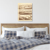 Weißes Wasser, Saucelito Ranches Leinwanddruck (Insitu (Schlafzimmer))