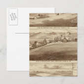 Weißes Wasser, Saucelito Ranches Postkarte (Vorne/Hinten)