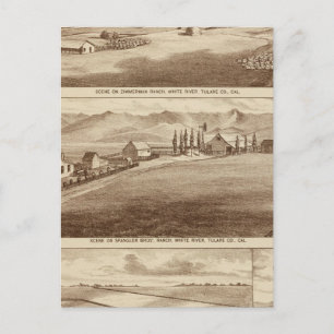 Weißes Wasser, Saucelito Ranches Postkarte