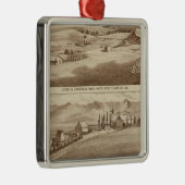 Weißes Wasser, Saucelito Ranchs Silbernes Ornament (Rechts)