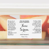 Weißes Wasserdichtes Kosmetiktropfen Flaschenetikm Etiketten (Befestigt)