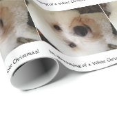 Weißes Weihnachten - Giftwrap Geschenkpapier (Rolleneckpunkt)