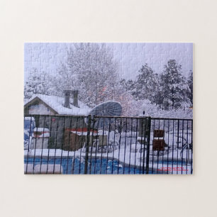 Weißes Weihnachten in Arizona Puzzle
