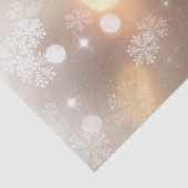 "Weißes Weihnachten" Seidenpapier (Detail)