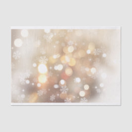 "Weißes Weihnachten" Seidenpapier