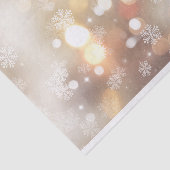 "Weißes Weihnachten" Seidenpapier (Ausschnitt)