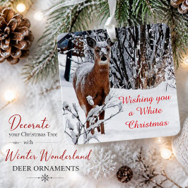 Weißes Weihnachtsgebäck Ornament Aus Metall