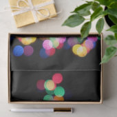 Weißes Weihnachtslichtpapier Seidenpapier (Geschenk)