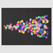 Weißes Weihnachtslichtpapier Seidenpapier (Vorderseite)