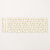Weißes Weinglas Namaste vor Chardonnay Yogamatte (Vorderseite (Horizontal))