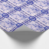 Weißes Weißes Rabbit-Papier Geschenkpapier (Ecke)