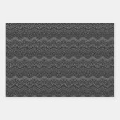 Weißes Weißes Weihnachtsnachtscreme - Umschlagpapi Geschenkpapier Set (Vorderseite 3)