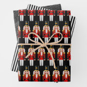 Weißes Weißes Weihnachtsnachtscreme - Umschlagpapi Geschenkpapier Set (Beispiel)