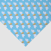 Weißes weißes weißes weißes weißes Papiertuch der Seidenpapier (Ausschnitt)