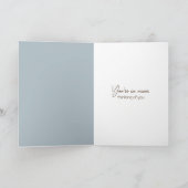 Weißes Wetter in Strandrasen Karte (Innenseite)