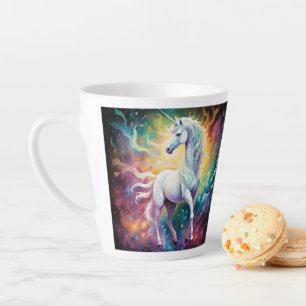 Weißes Wunder: Das spektrale weiße Einhorn Milchtasse
