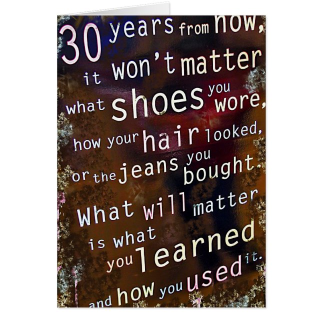 Weißes Zitat (Vorne)