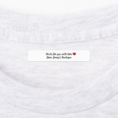 Weißetiketten mit hellbraunem Rechteck Etiketten (Befestigt)