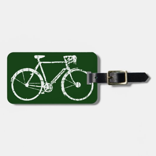 Weißfahrrad Gepäckanhänger (Vorderseite horizontal)