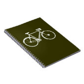 Weißfahrrad Notizblock (Rechte Seite)