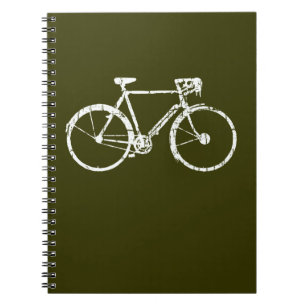 Weißfahrrad Notizblock