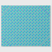 Weißfarbenes islamisches Musterpapier Geschenkpapier (Flach)