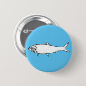 Weißfisch Button (Vorne & Hinten)