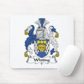 Weißfisch-Familienwappen Mousepad (Mit Mouse)