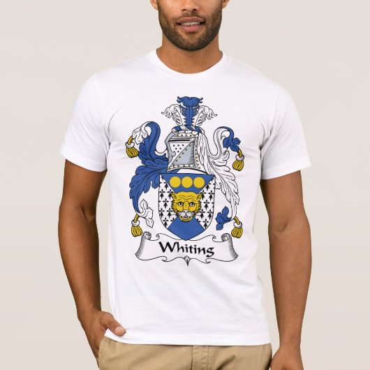 Weißfisch-Familienwappen T-Shirt (Vorderseite)