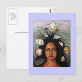 Weißfisch Postkarte (Vorne/Hinten)