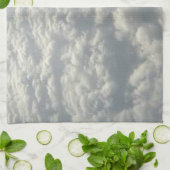 WEISSFLÜFFY-SCHWANKUNGEN HANDTUCH (Gefaltet)