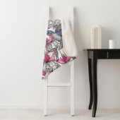 Weißfuchsien und Kolibris Sherpadecke (Beispiel)