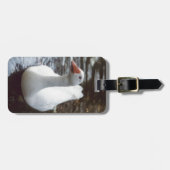 Weißgans Gepäckanhänger (Vorderseite horizontal)