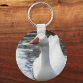 Weißgans Schlüsselanhänger (Vorderseite)