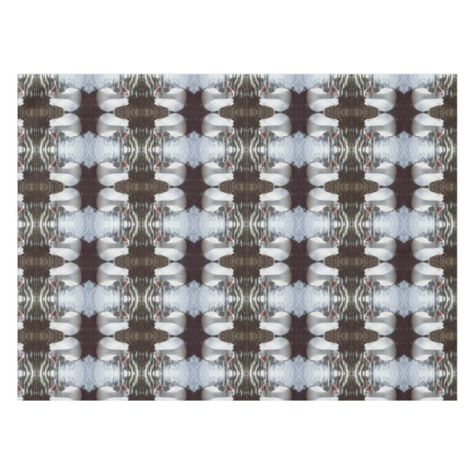 Weißgans Tischdecke (Vorderseite (Horizontal))