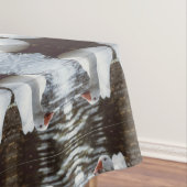 Weißgans Tischdecke (Beispiel)