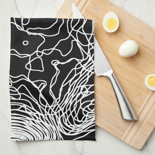 Weißgarn Küchentücher (Viertel Falte)