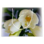 Weißgelber Gefrierpunkt Große Geschenktüte (Vorderseite)