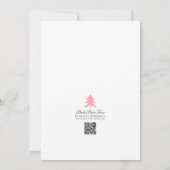 Weißgelbes Chrysanthemum Save the Date einfach Einladung (Rückseite)