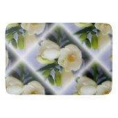 Weißgelbes Gefriermittel Badematte (Vorderseite)